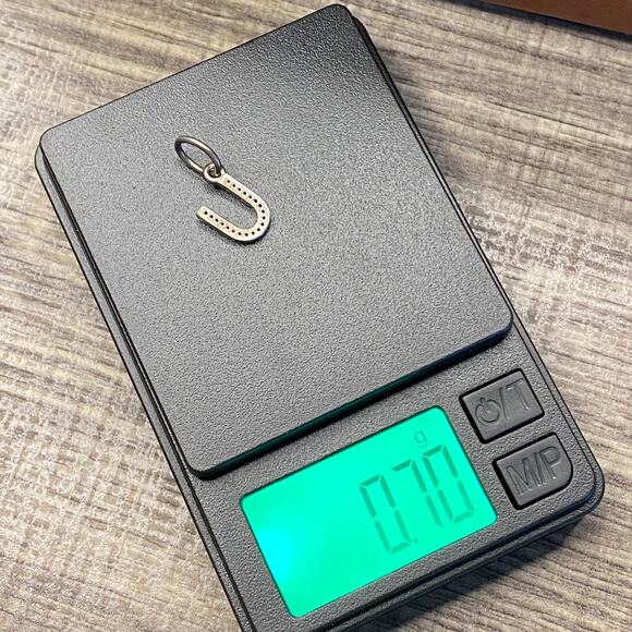 Pandora Sterling Silver Alphabet Letter U Dangle with Clear Zirconia 791333CZ - Picture 4 of 5